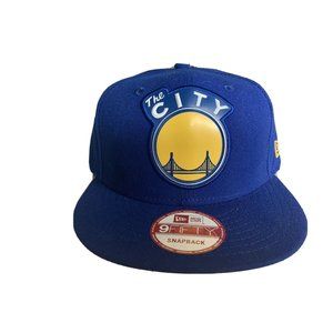 Golden State Warriors NEW ERA THE CITY Blue snapback Bridge Logo